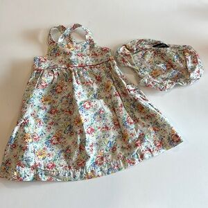 Polo Ralph Lauren - 12 month, floral romper with bloomers